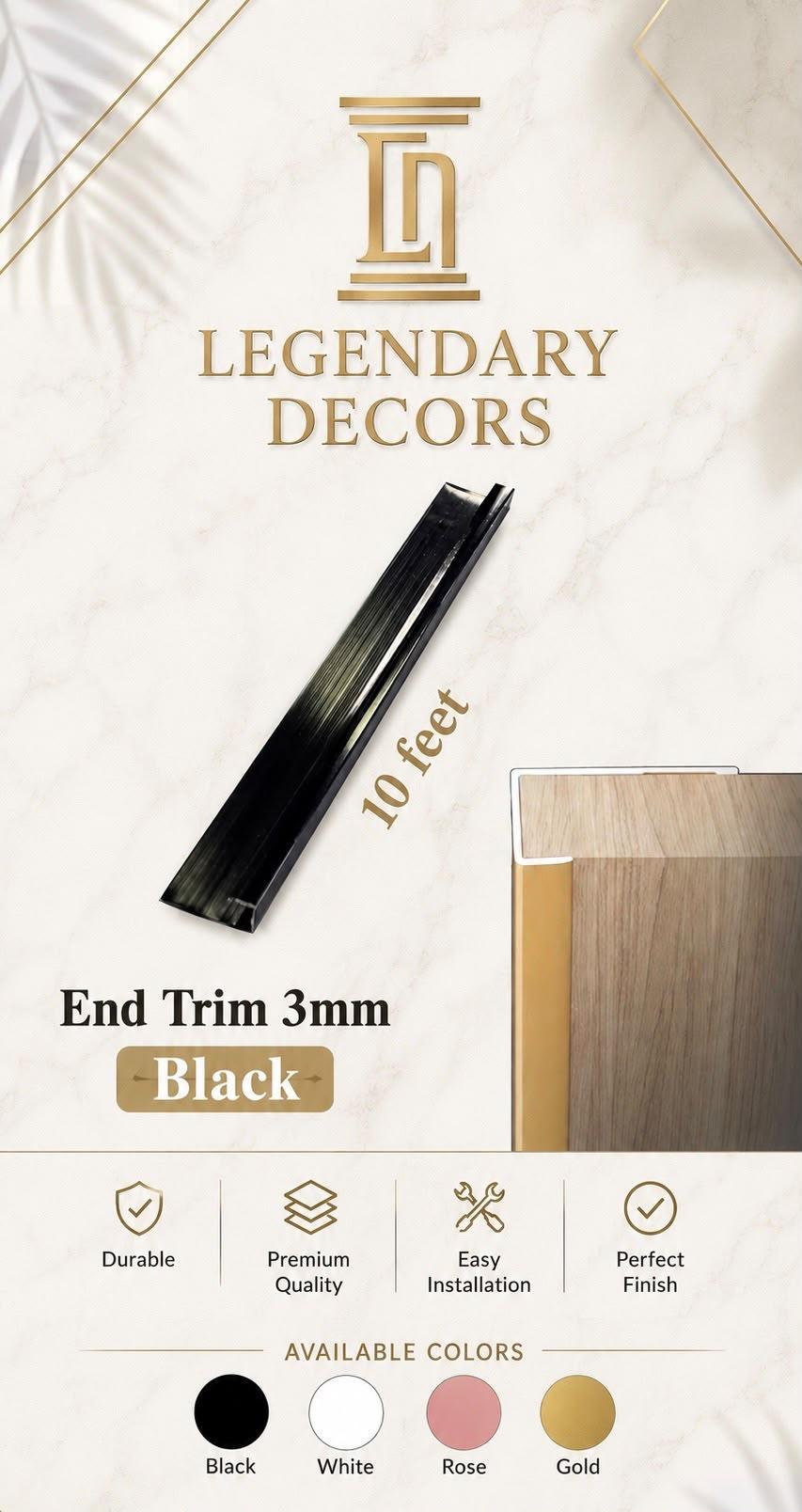 End Trim 3mm